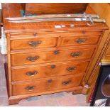 Antique style chest with false front - 72cm