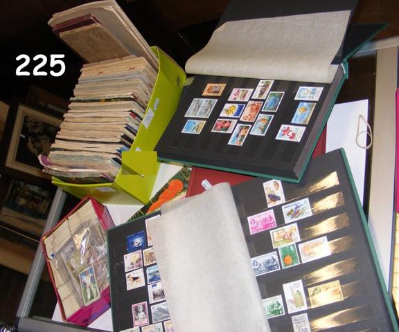 Collection of fifty cigarette and tea card albums