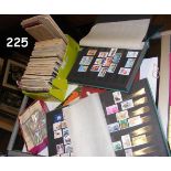 Collection of fifty cigarette and tea card albums