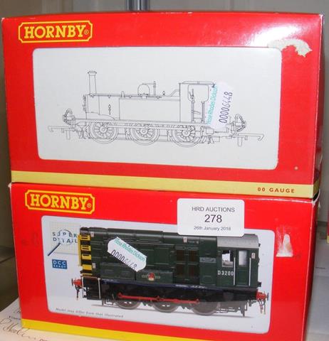 A boxed Hornby diesel electric locomotive - R2589,