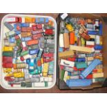 A box full of collectable Dinky and other die-cast