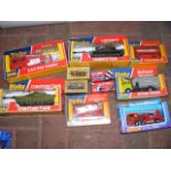 Boxed Dinky die-cast vehicles, including Chieftain