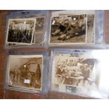 Selection of First World War photographs - various