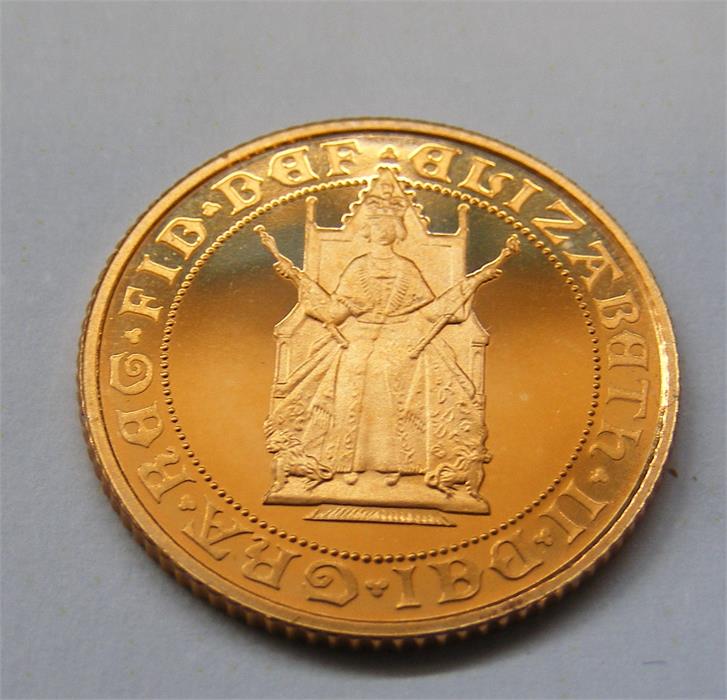 A 500th Anniversary 1489 - 1989 gold proof soverei - Image 9 of 10