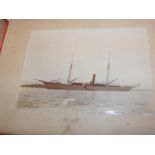 Interesting Victorian album containing photographs