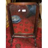 A 19th century toilet mirror