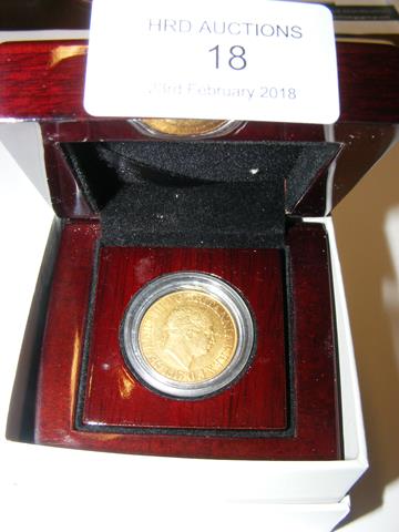 A George III 1817 gold coin