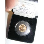2015 gold sovereign coin