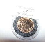 2013 gold sovereign coin