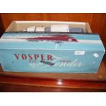 A boxed Vosper RAF Electric Tender