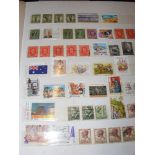 An album containing stamps relating to Australia,