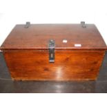 Antique silver chest