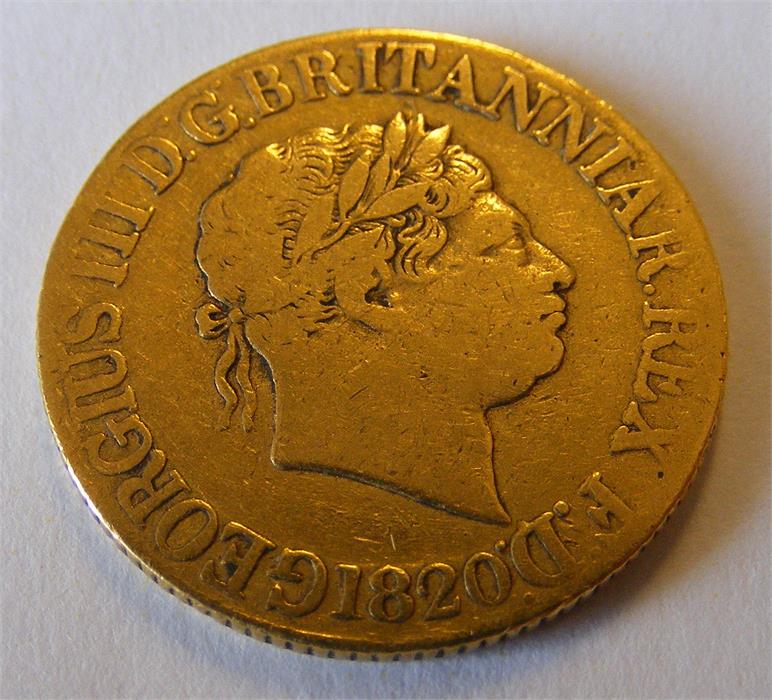 George III gold sovereign coin - Image 2 of 3