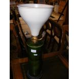 An unusual vintage table lamp - 62cm high