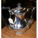 A silver coffee pot by Arthur Fenwick - Birmingham