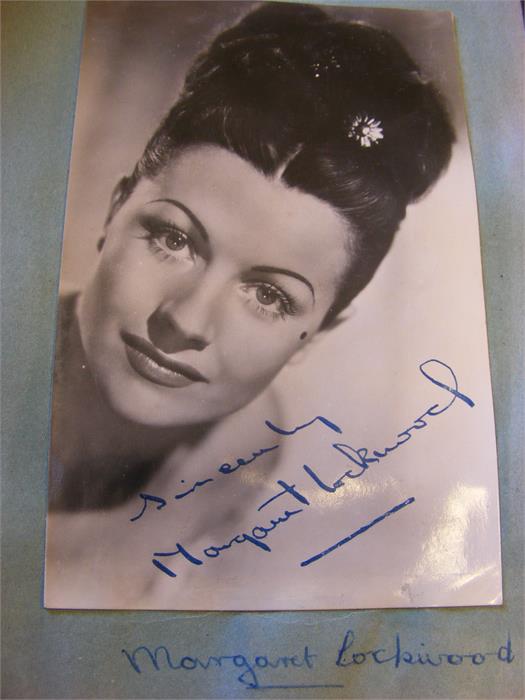 An interesting album containing film star signatur - Image 4 of 6