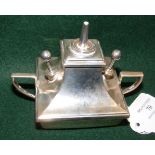 A silver cigar lighter by Hollings & Hitchinson - Birmingh