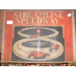 A boxed Streamline Speedway Set with track