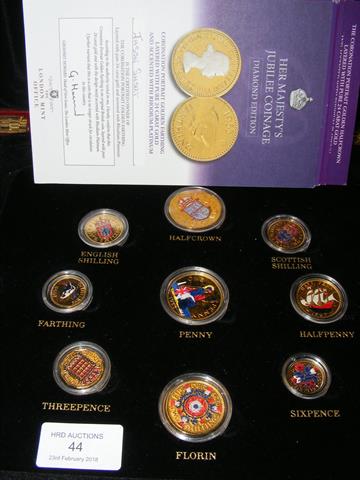 The Pre-Decimals of Elizabeth II Coin Set