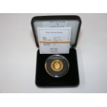 Commemorative 22ct gold proof £1 coin - 8g