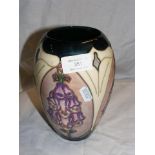 Moorcroft pottery vase - 19cm high
