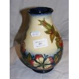 Moorcroft pottery vase - 20cm high