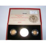 A 500th Anniversary 1489 - 1989 gold proof soverei