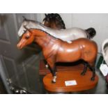 Beswick horse ornament, together with two others