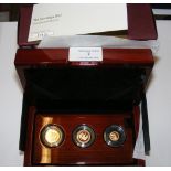 The Sovereign 2017 Three Coin Gold Proof Set