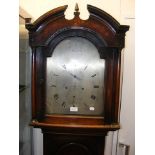 A 19th century eight day Grandfather clock with oa