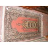 Middle Eastern rug - 146cm x 90cm