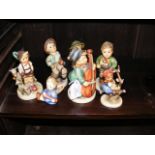 Seven Hummel figures