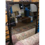 A Victorian aesthetic style overmantel mirror - 13