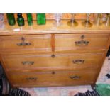 Antique chest of two short and two long drawers