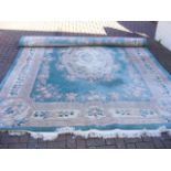 Large Chinese style carpet - 374cm x 274cm