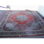 Middle Eastern style carpet square - 410cm x 320cm