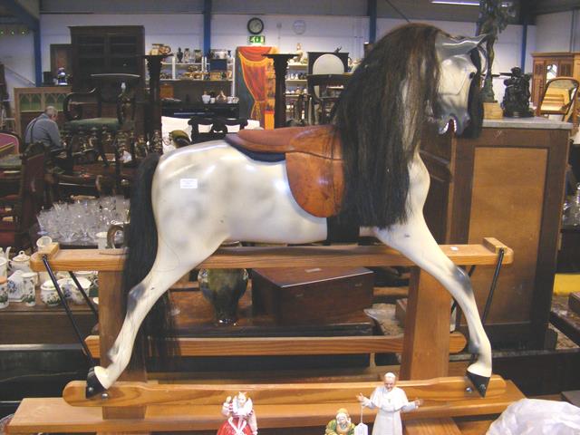 A Haddon rocking horse - 105cm high