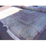 Large Chinese style carpet - 460cm x 365cm