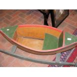 An interesting child's rocking boat "Nautilus" - 1