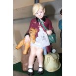 Royal Doulton figure "The Girl Evacuee" - HN3203 -