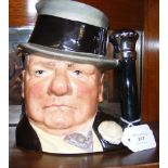 Royal Doulton character jug "W C Fields" - D6674