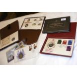 Four stamp First Day Covers each bearing British s