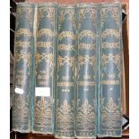 Five volumes "Picturesque Europe - The British Isl