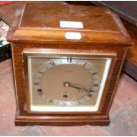 A chiming mantel clock by Elliott - retailed by Ke