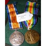 Two First World War medals to Driver F Arrowsmith