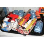 Selection of die-cast model vehicles "Thunderbirds