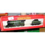 Boxed Hornby Locomotive and Tender - R284