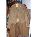 Selection of original vintage Army Uniform