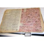 Stamps - old German album - circa 1900 - with appr