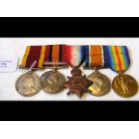 A five medal group to G R Childs ABRN 179912 - HMS